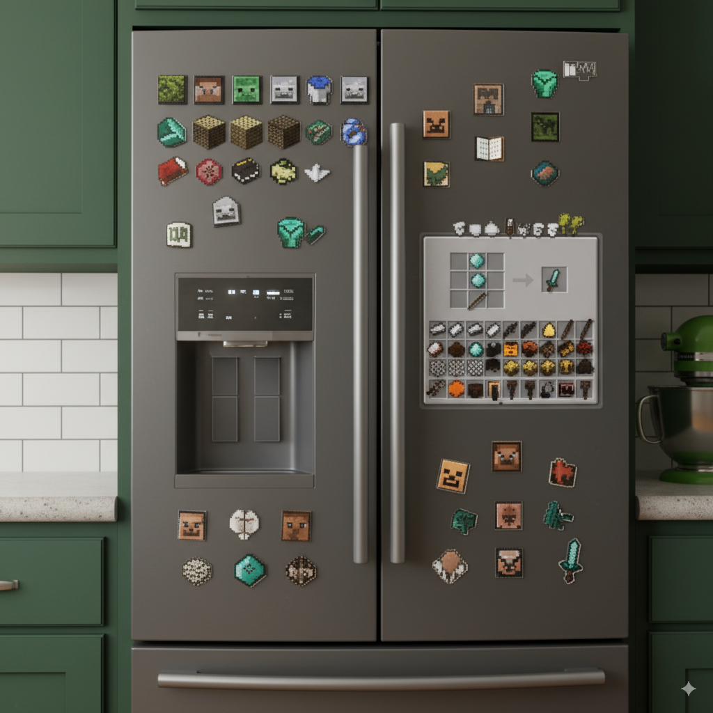 Minecraft™ Adventure Magnets for Home Decor™