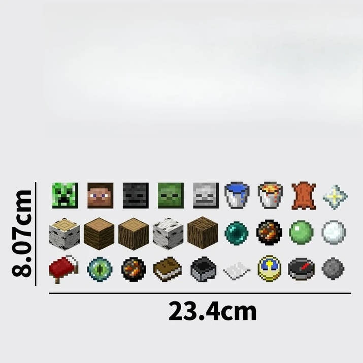 Minecraft™ Adventure Magnets for Home Decor™